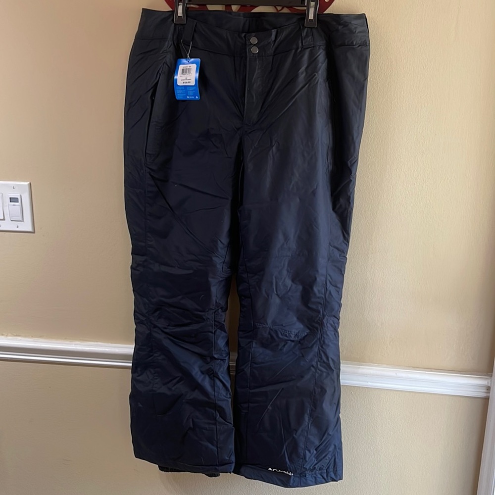 Women’s Columbia Size 1X Modern Mountain 2.0 snow pants, NWT